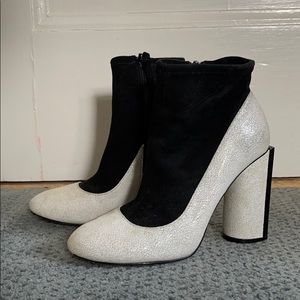 French Connection Color-block Bootie